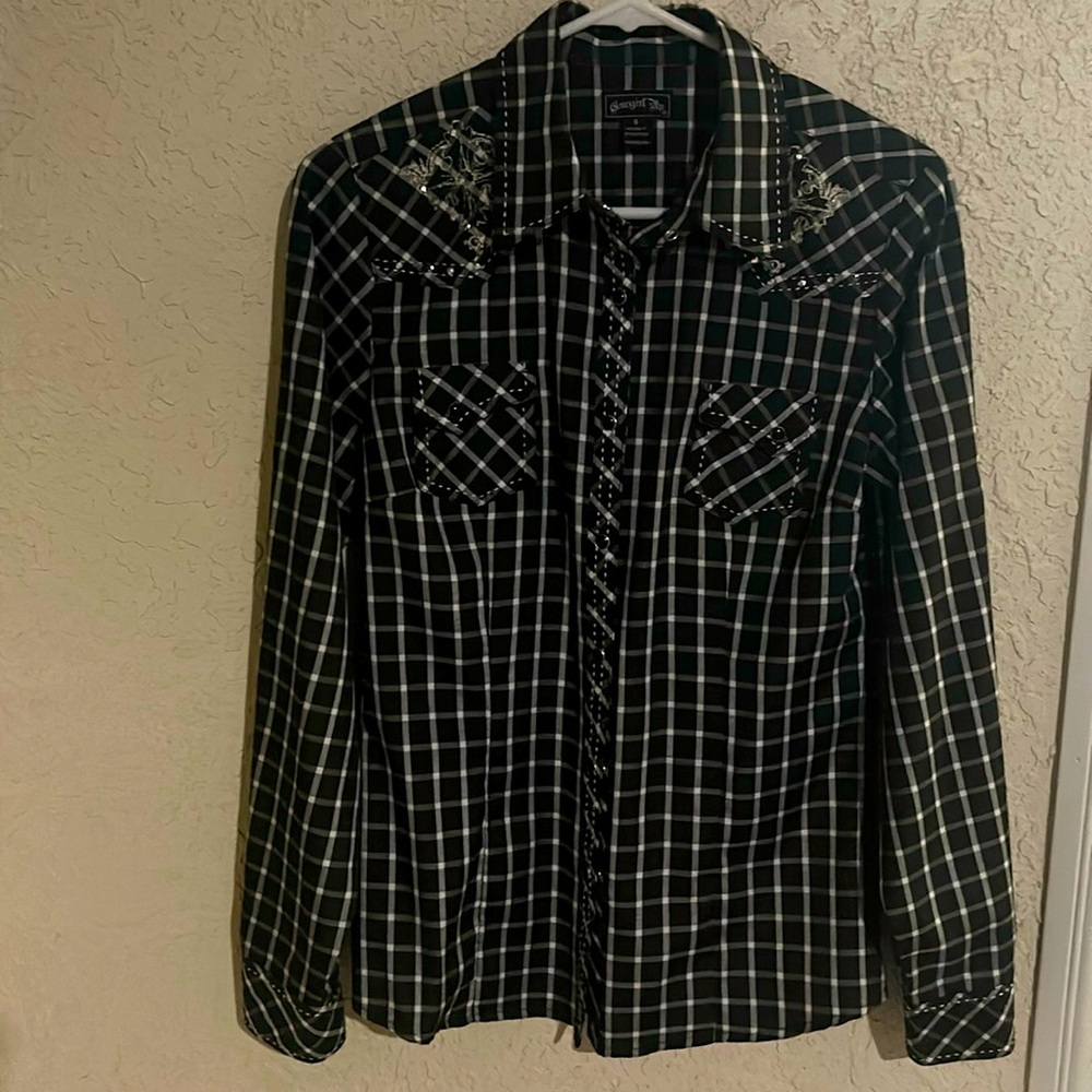 Cowgirl Up Western Button Up